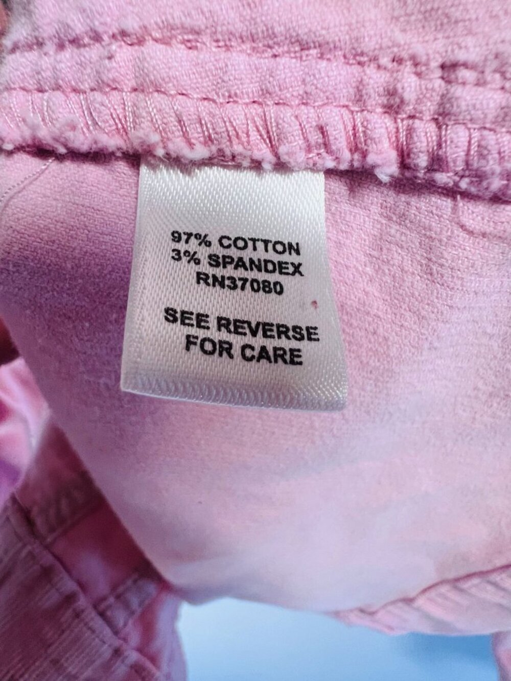 Cato Pink Corduroy Button-Up Jacket With Four Pockets Womens Size L - Picture 7 of 8